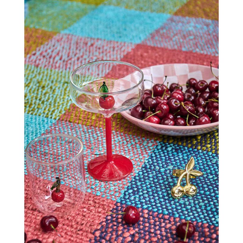 Kip&Co Cherry On Top Margarita Glass 2P Set image number 2